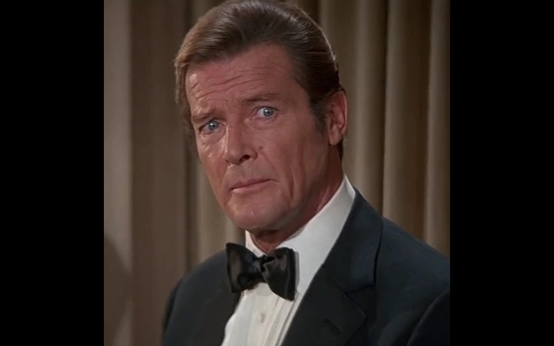 Roger Moore, the third official James Bond.